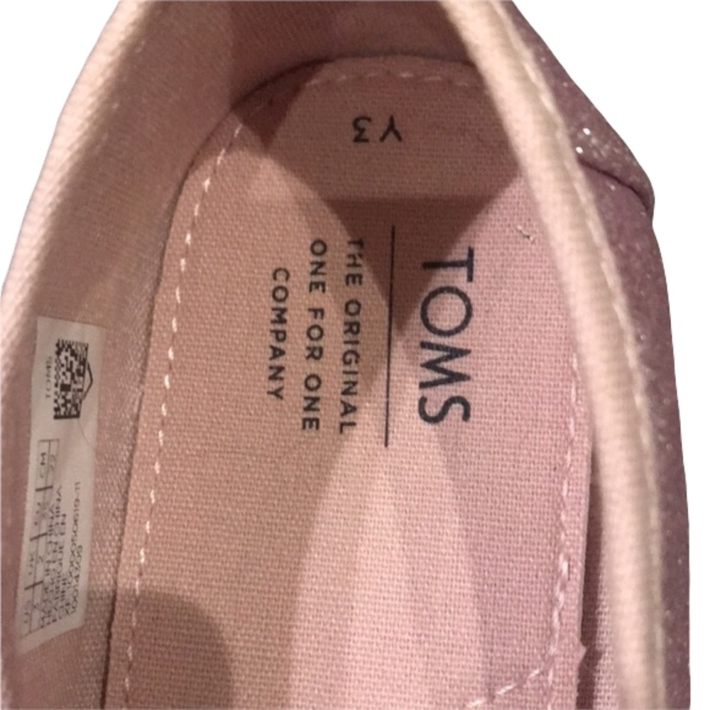 Pink Sparkle Toms Y3 - Picture 3 of 3
